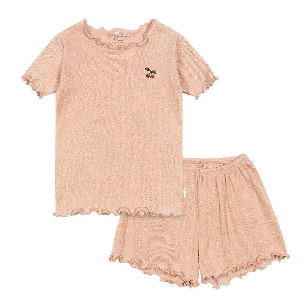 Konges Sløjd Sæt - T-shirt/Shorts - Roli - Cameo Rose