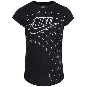 Nike T-shirt - Futura Swoosh Glide - Sort