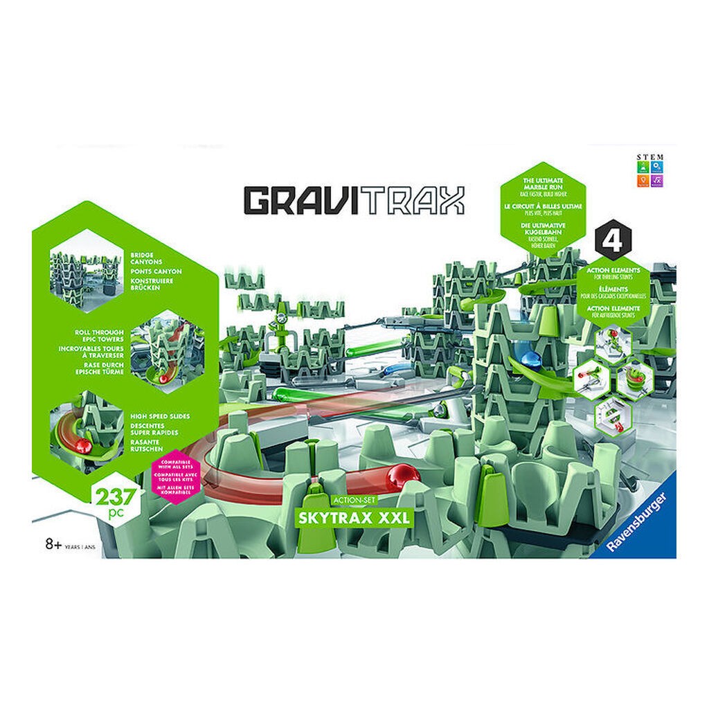 GraviTrax Kuglebane - Action Set - Skytrax XXL - 237 Dele