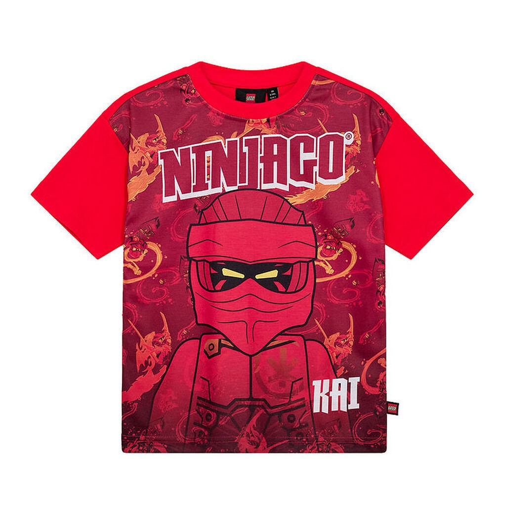 LEGOÂ® Ninjago T-Shirt - LWTaffy - Rød m. Kai