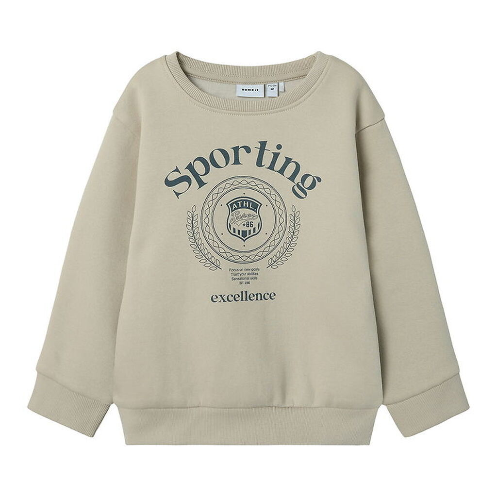 Name It Sweatshirt - NmmDrian - Silver Lining m. Print