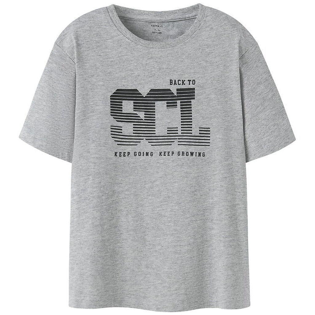 Name It T-shirt - NkmLadon - Grey Melange