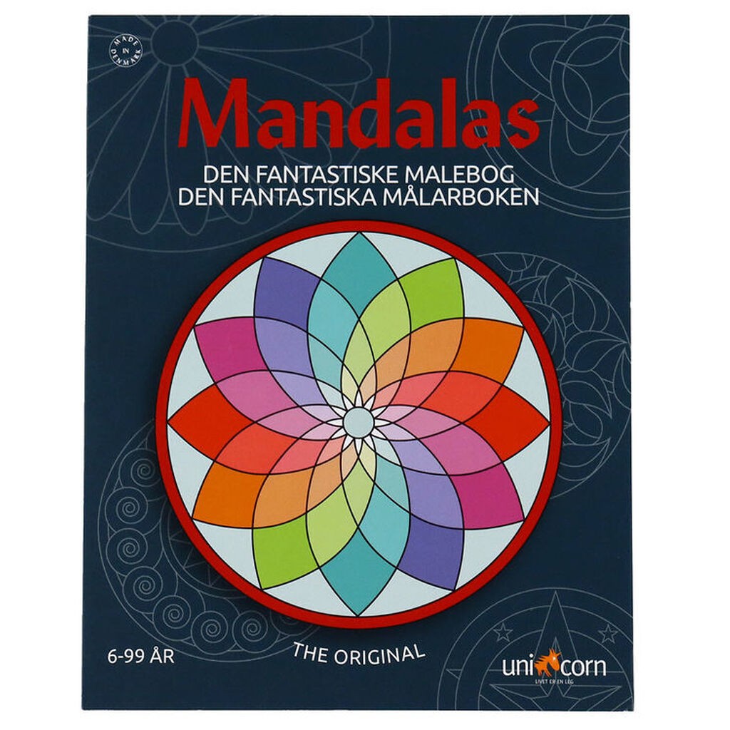 Mandalas Malebog - Den Fantastiske Malebog - 6-99 år
