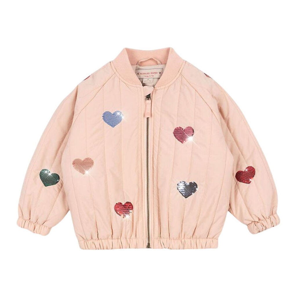Konges Sløjd Termojakke - Juno Sequin Bomber - Cameo Rose