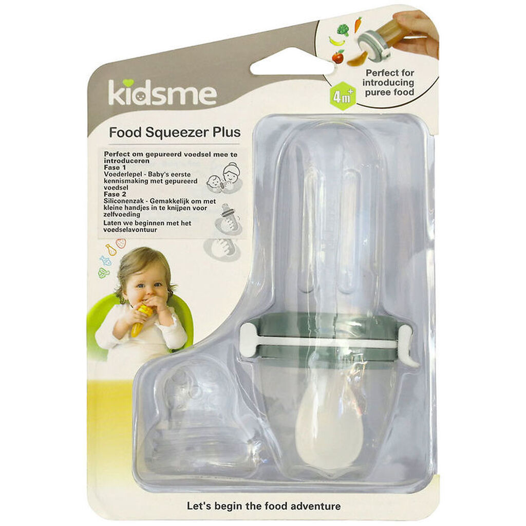 KidsMe Food Squeezer Plus - Olive