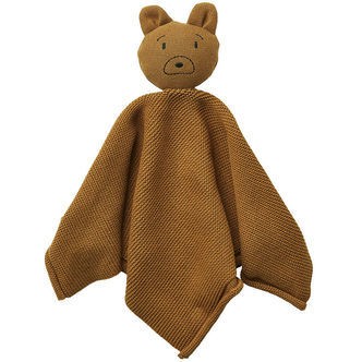 Liewood Nusseklud - Strikket - Milo - Mr Bear Golden Caramel