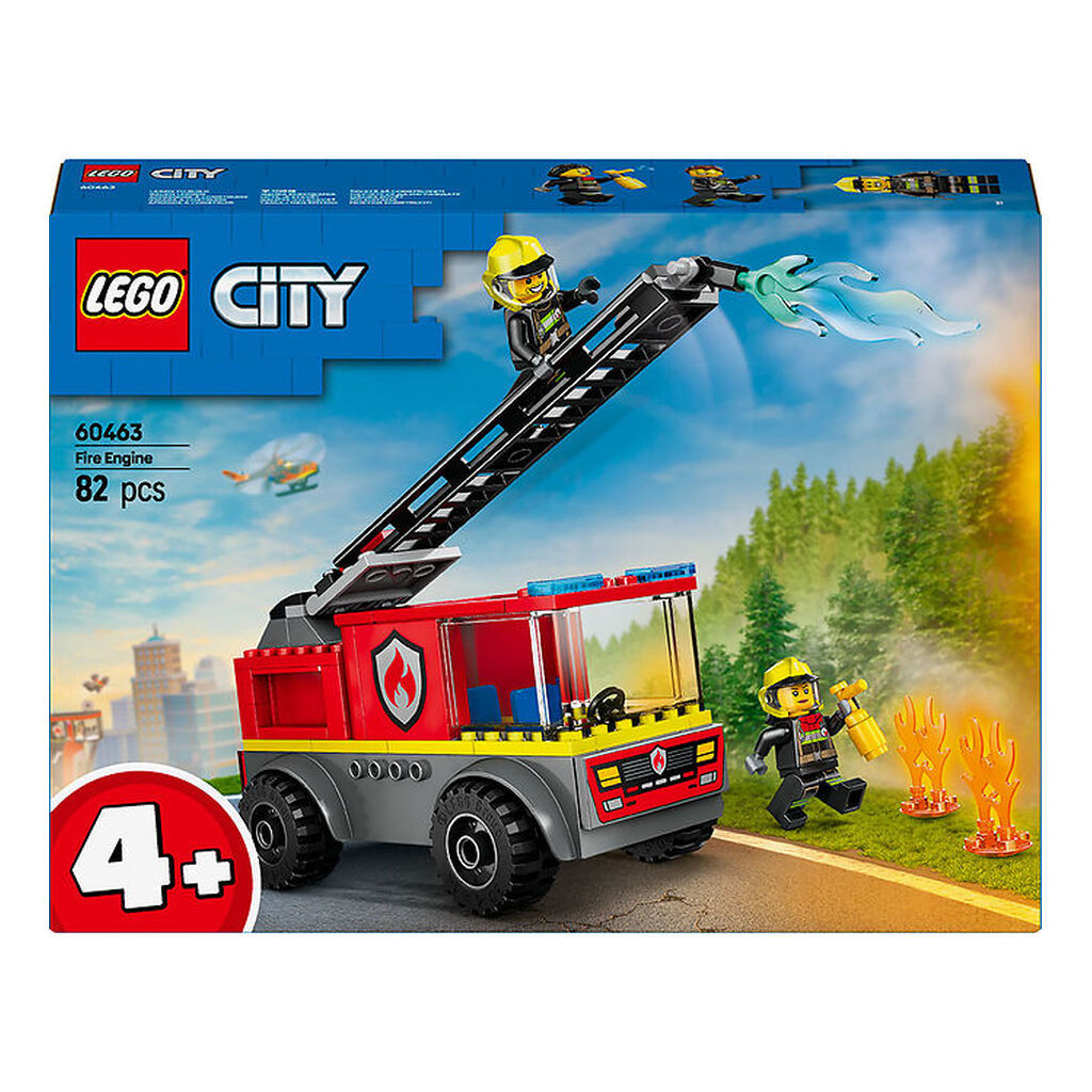 LEGOÂ® City - Brandbil m. Stige 60463 - 82 Dele