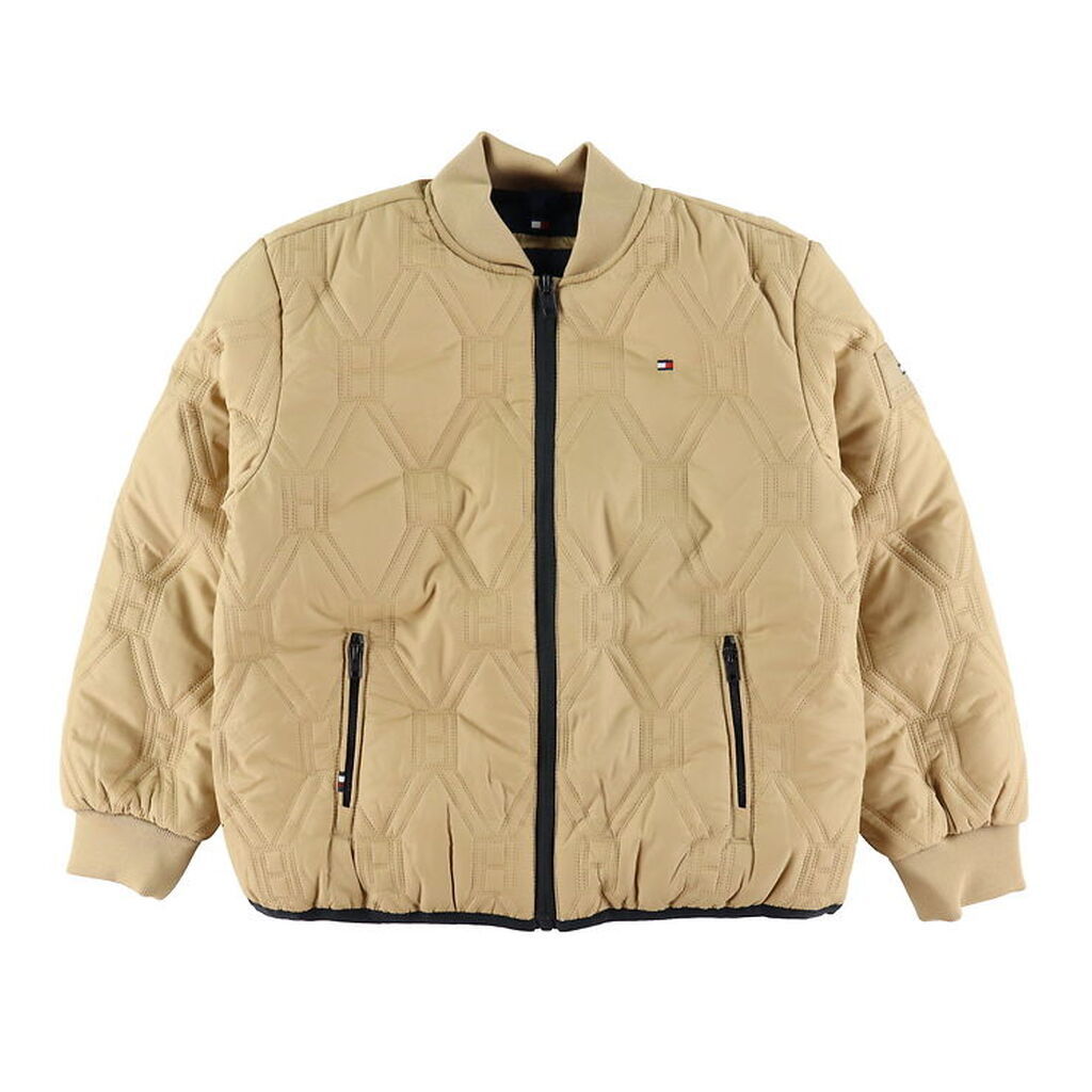 Tommy Hilfiger Dynejakke - Classic Khaki