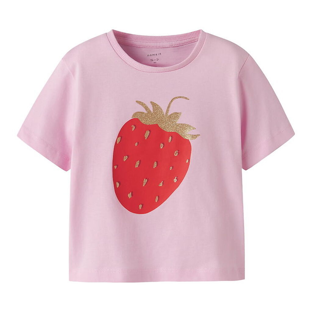 Name It T-shirt - NmfKatinka - Pirouette m. Glitter