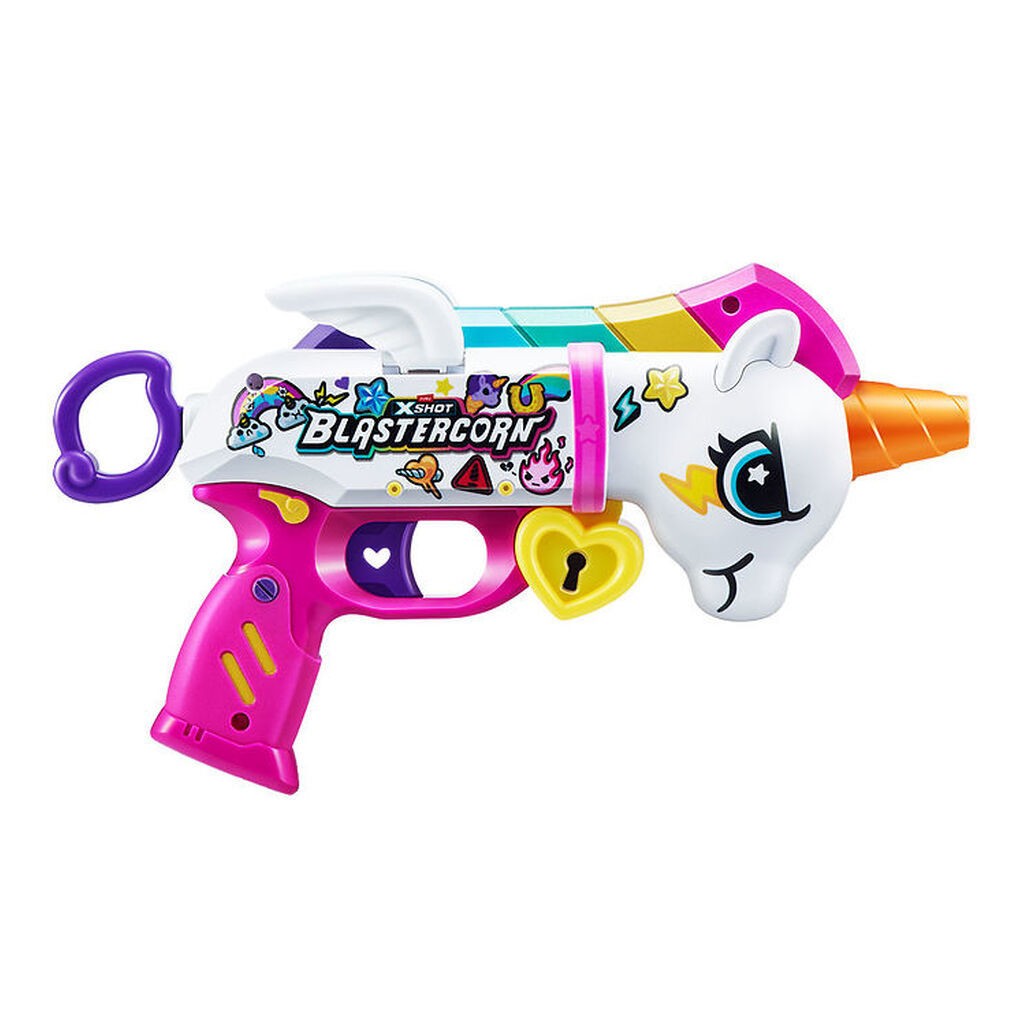 X-SHOT Skumgevær - Blastercorn Unicorn Heartbreaker
