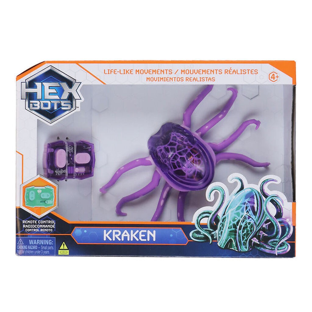 Hex Bots Fjernstyret kraken - Lilla