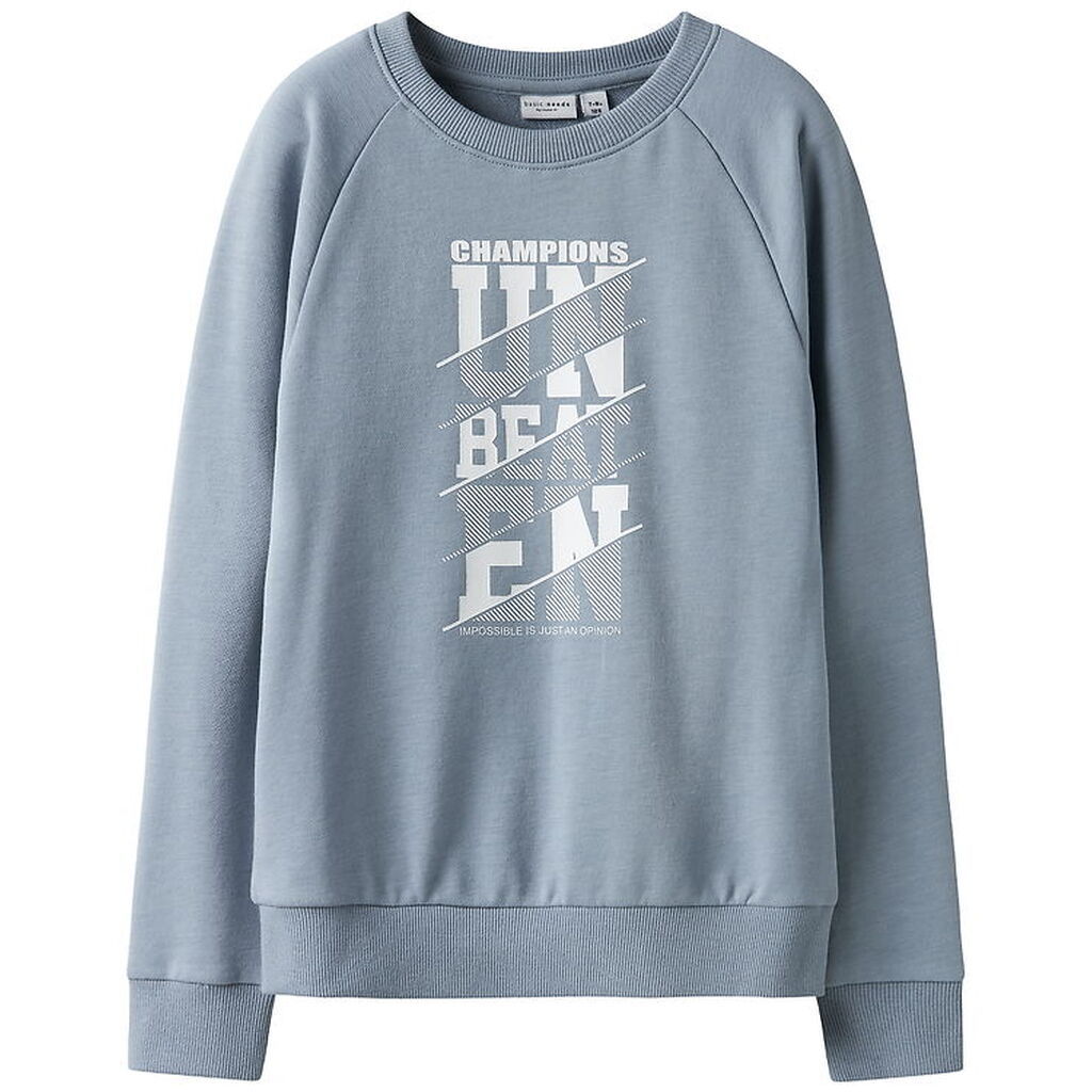 Name It Sweatshirt - NkmVion - Dusty Blue/Unbeaten