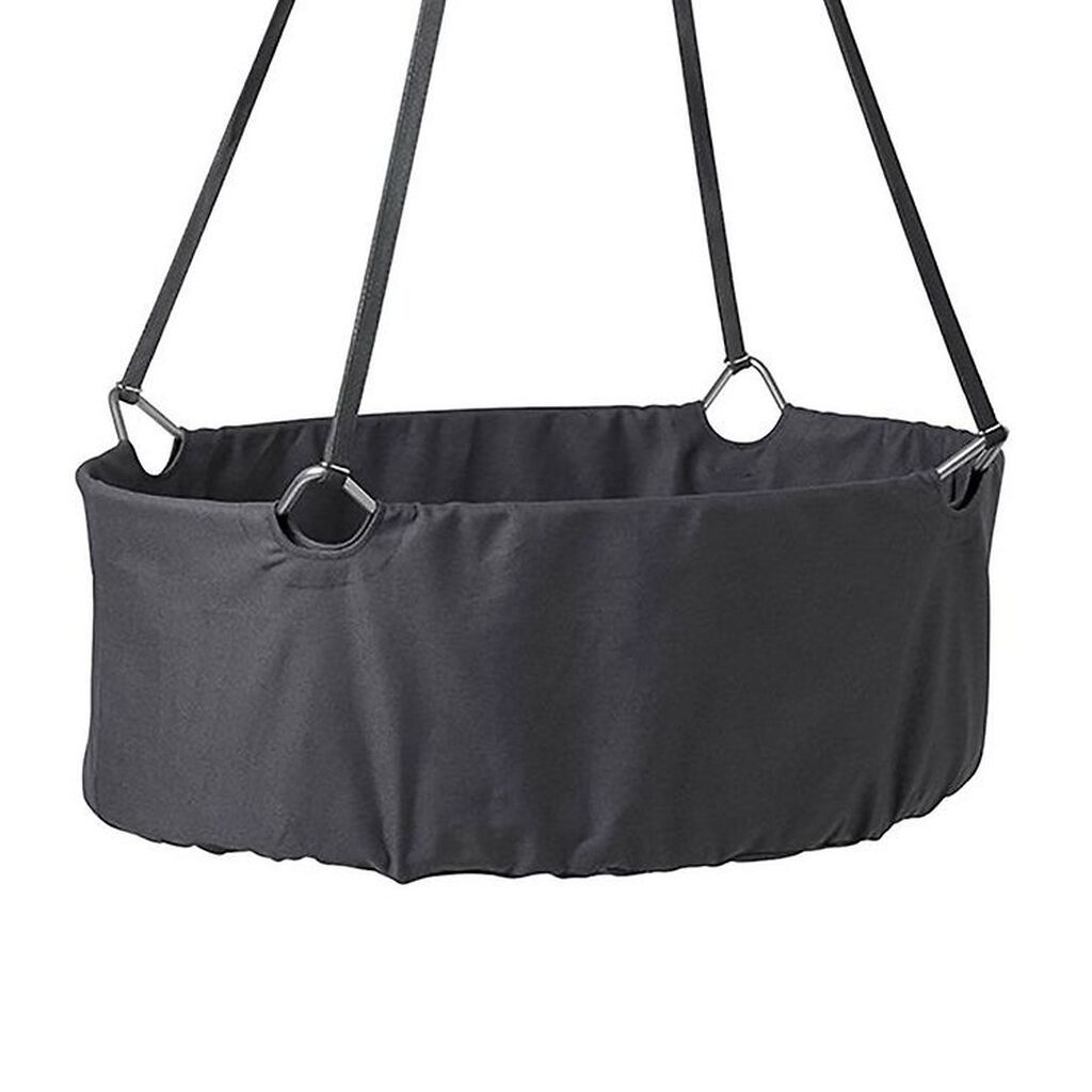 Leander Classic Vugge m. Madras - 83x50x30 cm - Grå