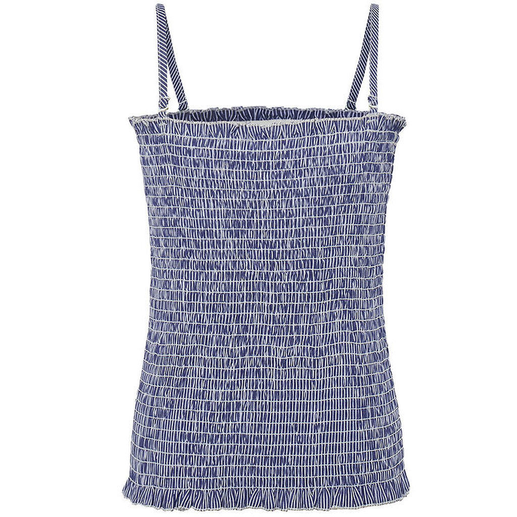 Grunt Top - GrBibi Pin - Navy/Hvid