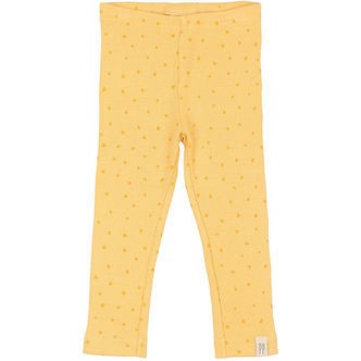 Petit Piao Leggings - Rib - Modal - Yellow Sun