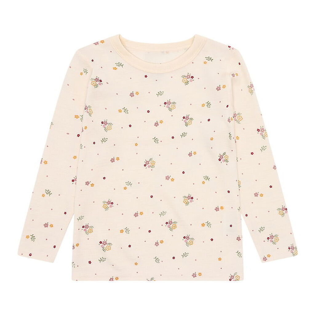 Hust and Claire Bluse - Uld - HCAwo Flora - Off White