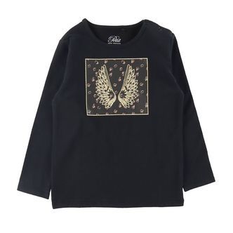 Petit by Sofie Schnoor Bluse - Elenor - Sort m. Vinger