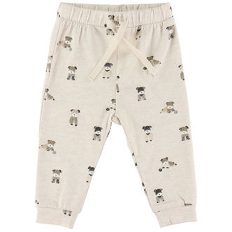 Name It Bukser - NbmTusher - Peyote Melange m. Print