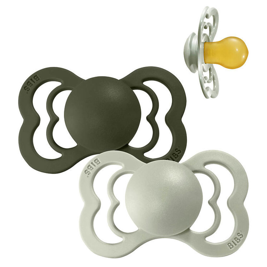 Bibs Supreme Sutter - Str. 2 - 2-pak - Symmetrisk - Sage/Hunter