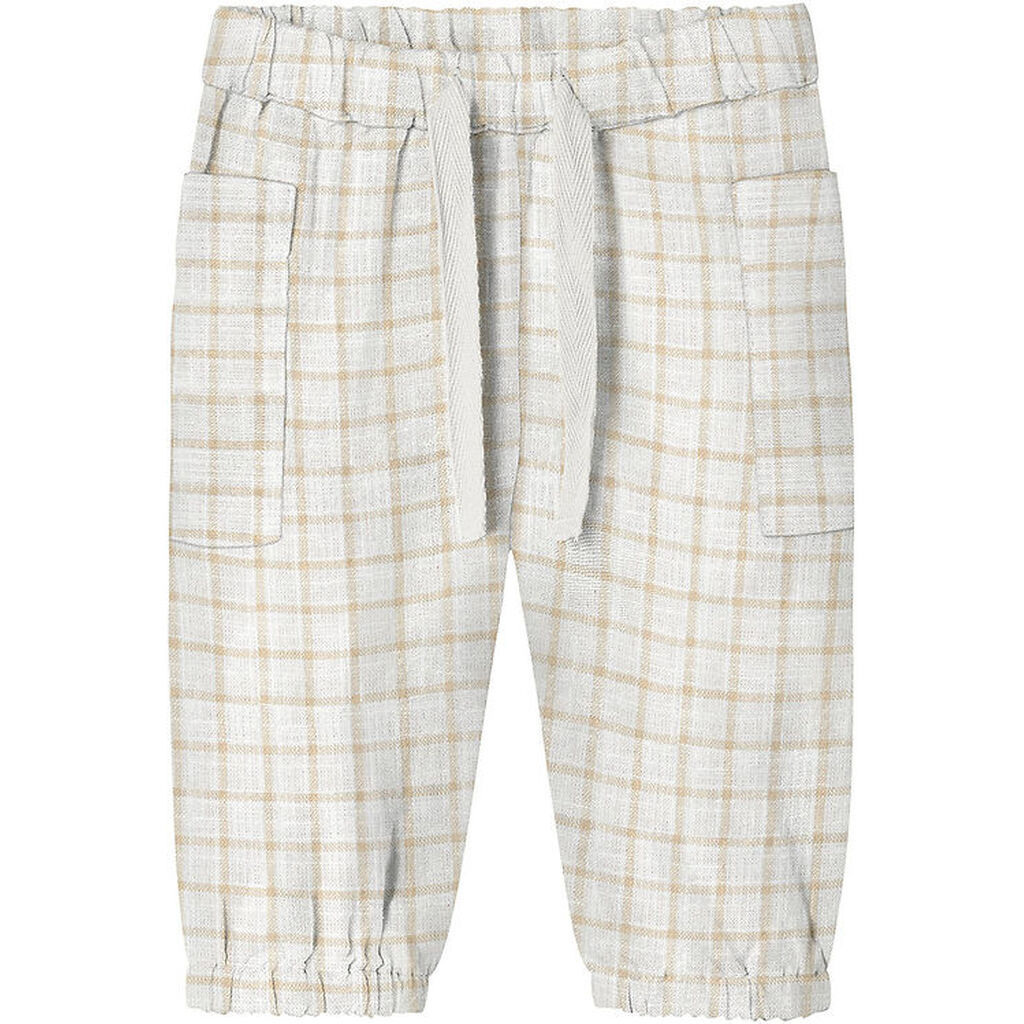 Name It Bukser - NbmHalom - Bright White