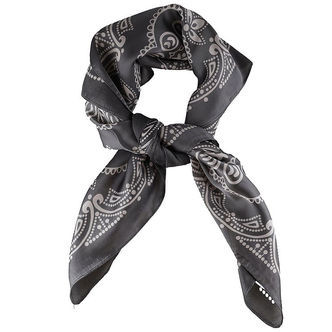 By Stær Tørklæde - Yrsa - 70x70 cm - Grå