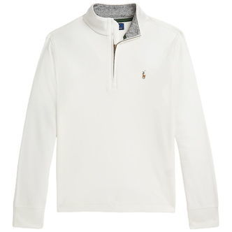 Polo Ralph Lauren Bluse m. Lynlås - Cream