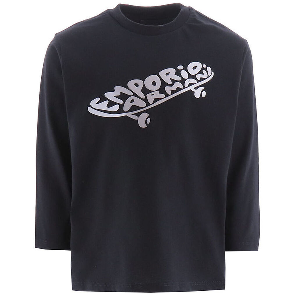 Emporio Armani Bluse - Navy/Sølv