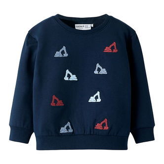 Name It Sweatshirt - NmmSandro - Navy Blazer