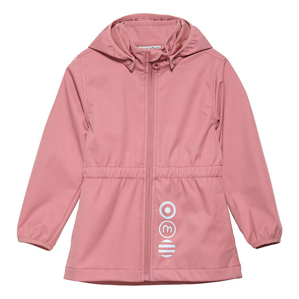 Minymo Softshelljakke - Old Rose