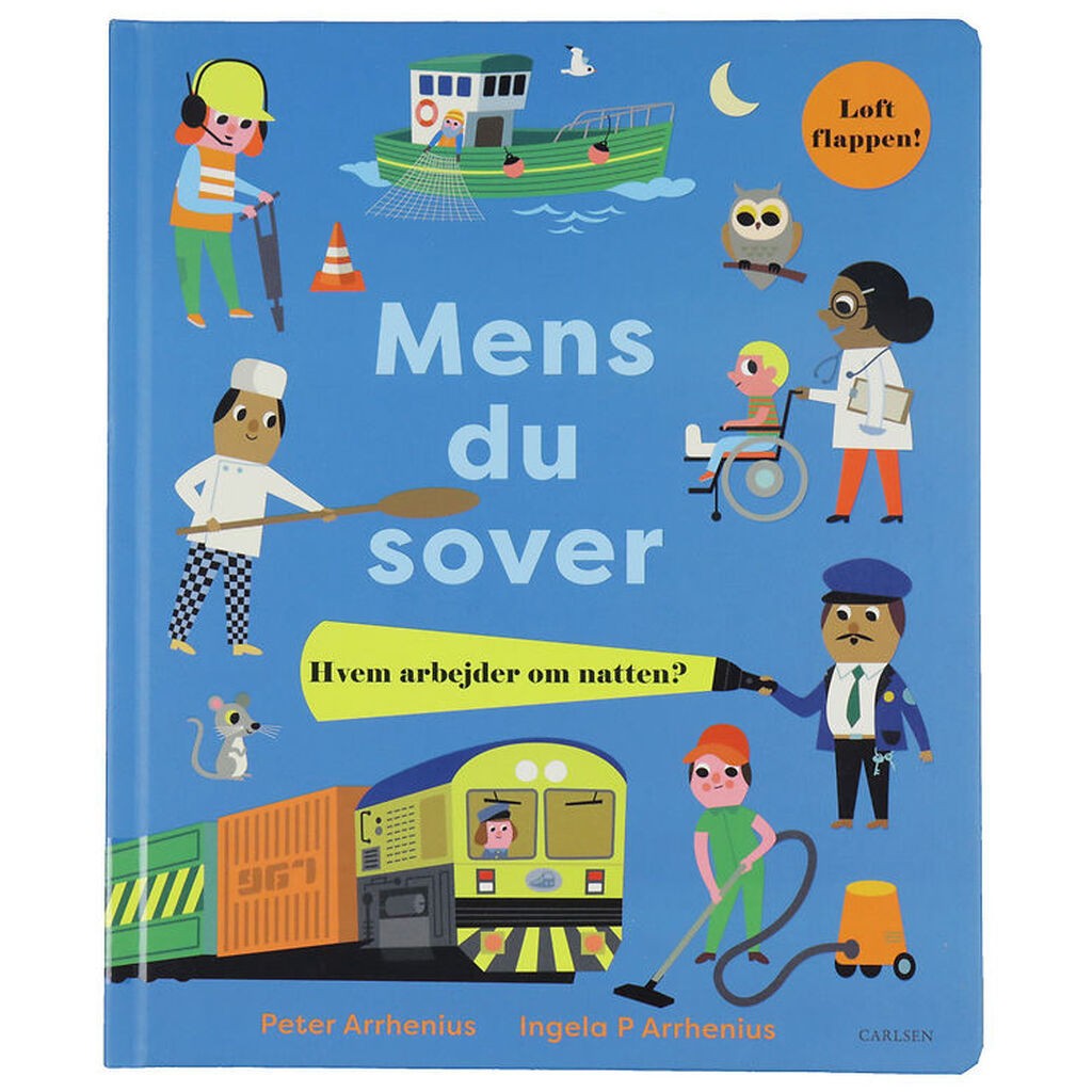 Forlaget Carlsen Bog - Mens Du Sover - Hvem Arbejder Om Natten?