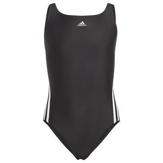 adidas Performance Badedragt - 3S Swimsuit - Sort/Hvid