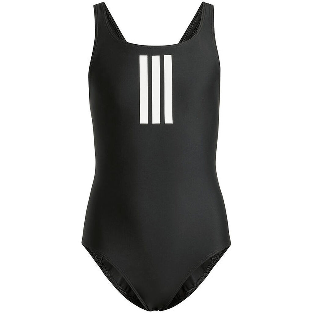 adidas Performance Badedragt - 3S MID SUIT GY - Sort/Hvid