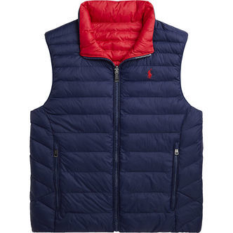 Polo Ralph Lauren Dynevest - Vendbar - Navy/Rød
