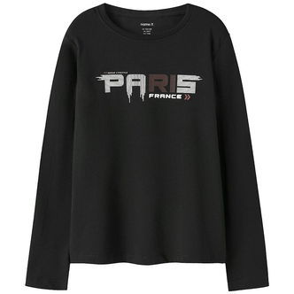 Name It Bluse - NkmVux - Black/France