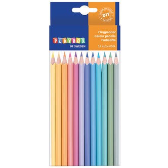 Playbox Farveblyanter - 12 stk
