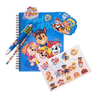 Paw Patrol Skrivesæt m. Multifarvet Kuglepen