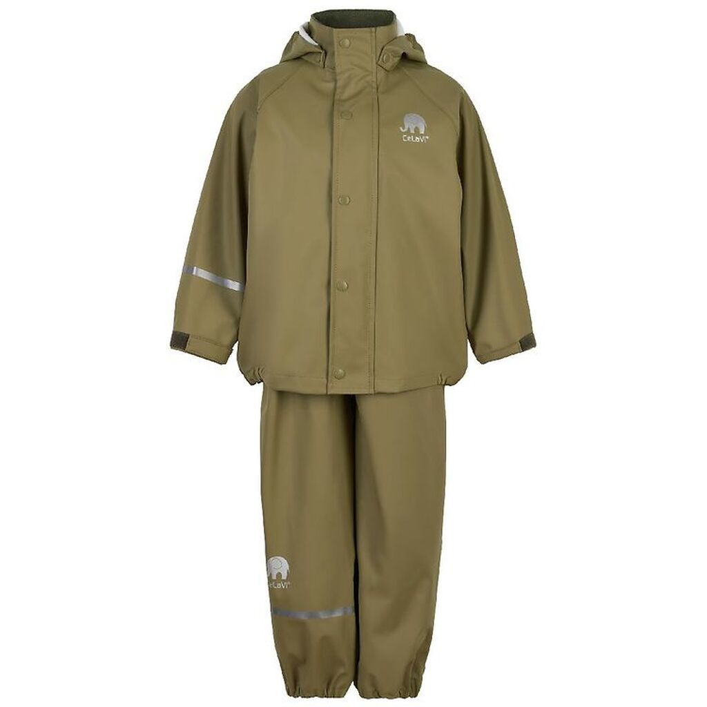 CeLaVi Regntøj - PU - Khaki