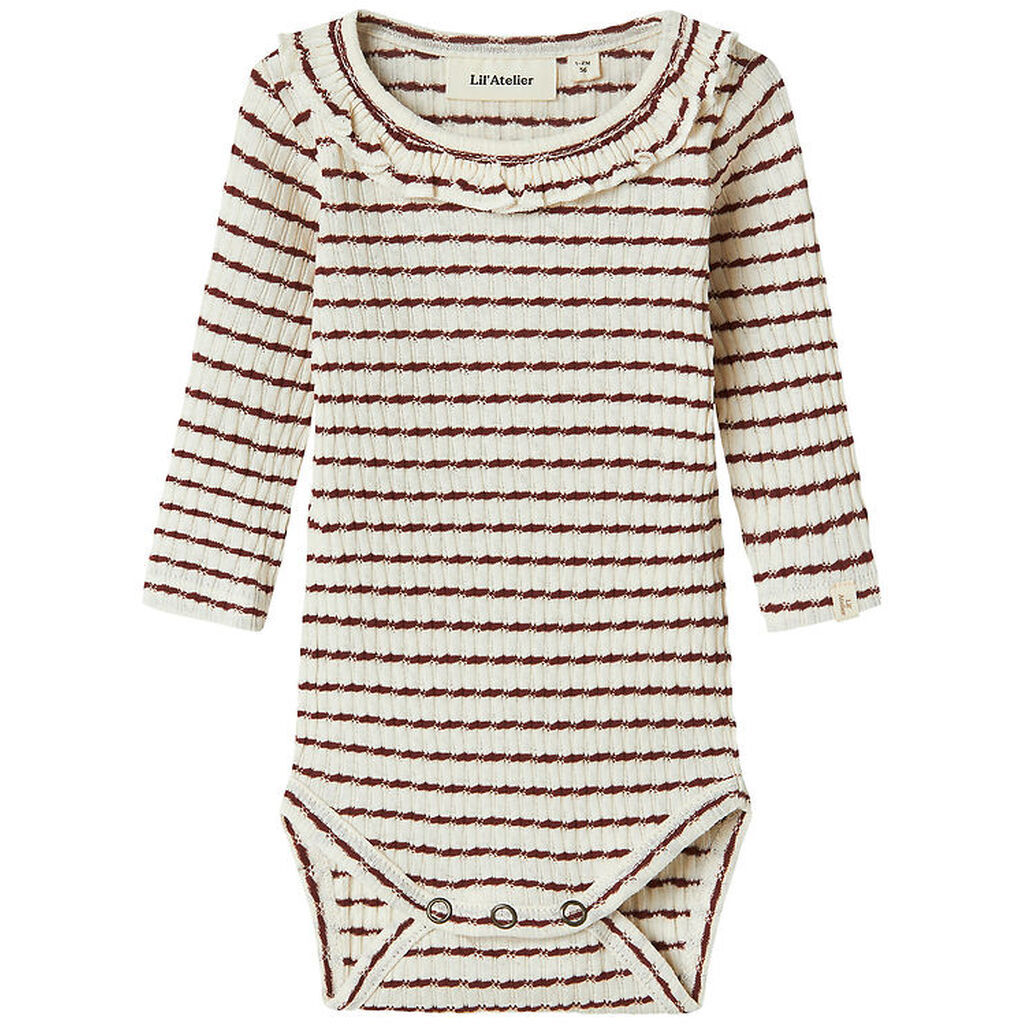 Lil Atelier Body l/æ - NbfOsophia - Hot Chocolate
