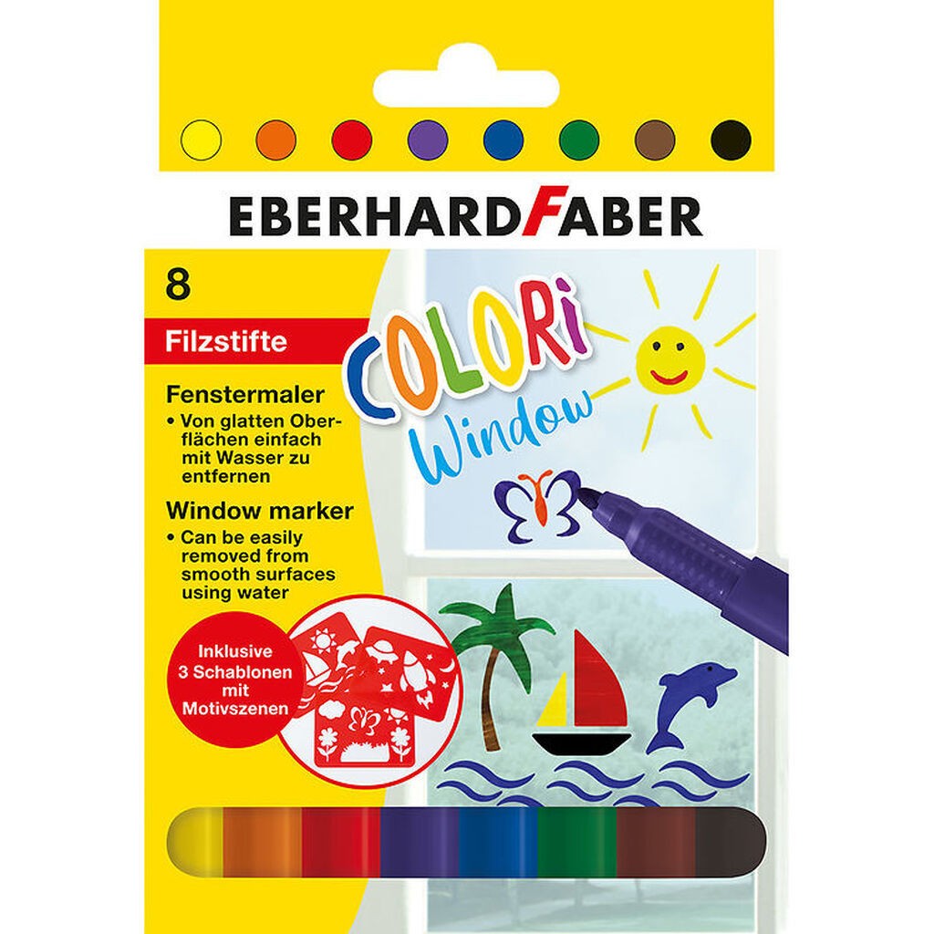 Eberhard Faber Tuscher Til Vinduer - 8 stk