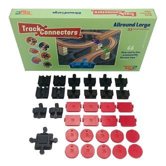 Toy2 Track Connectors - 33 stk. - Allround Large