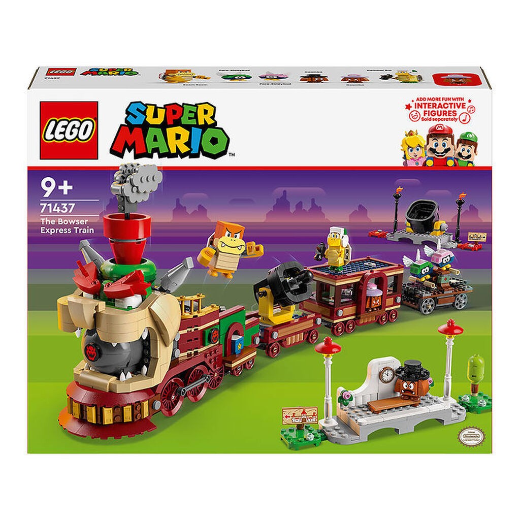 LEGOÂ® Super Mario - Bowser Express-toget 71437 - 1392 Dele