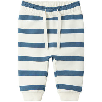 Name It Sweatpants - NbmBevo - China Blue m. Striber