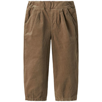 Lil' Atelier Fløjlsbukser - NmmSomba - Sepia Tint