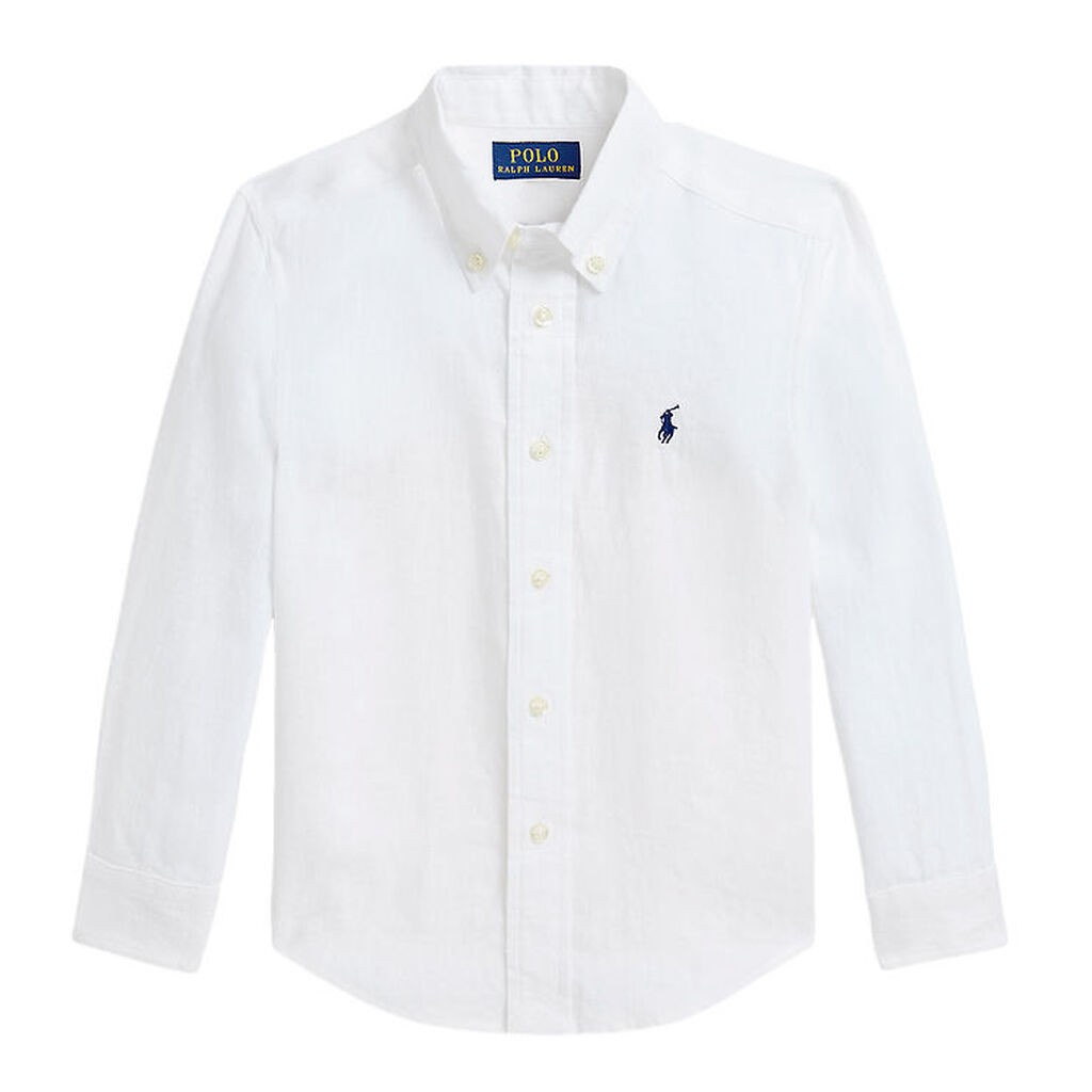 Polo Ralph Lauren Skjorte - Hør - Hvid