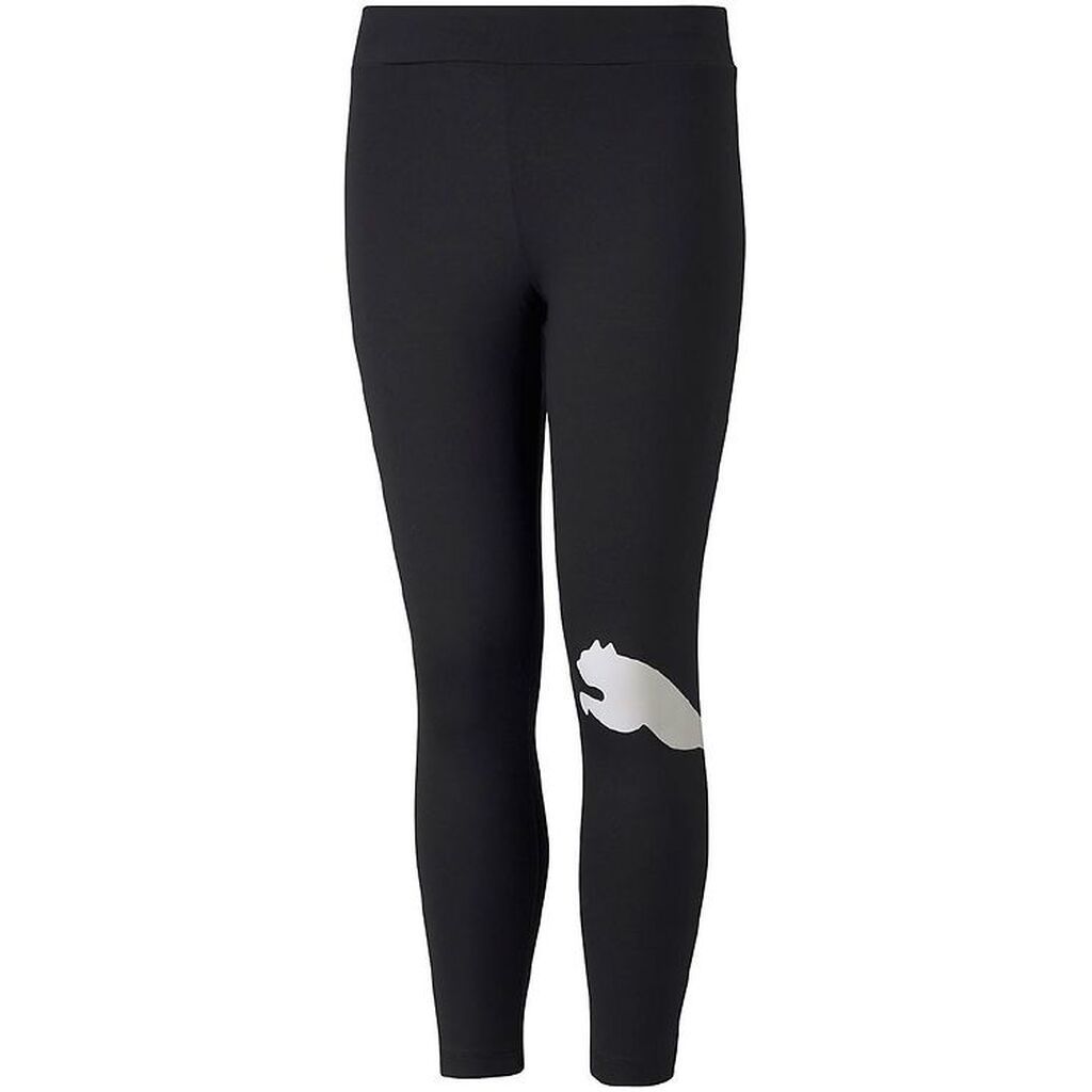 Puma Leggings - Active - Sort m.Hvid Logo