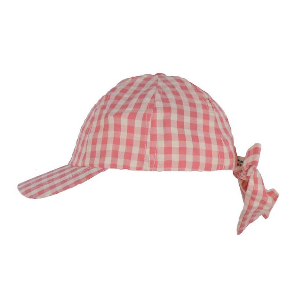 Konges Sløjd Kasket - Kim Bow - Flamingo Plume Check