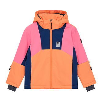 LEGOÂ® Wear Vinterjakke - LWJaz - Orange/Pink/Navy