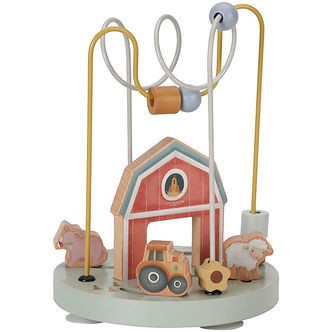 Little Dutch Aktivitetslegetøj - Perlelabyrint - Little Farm