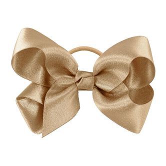 Little Wonders Hårelastik - Luana - 5 cm - Tan m. Glimmer