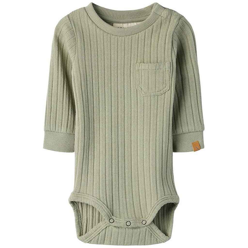 Lil Atelier Body l/æ - Rib - NbmTao - Seagrass